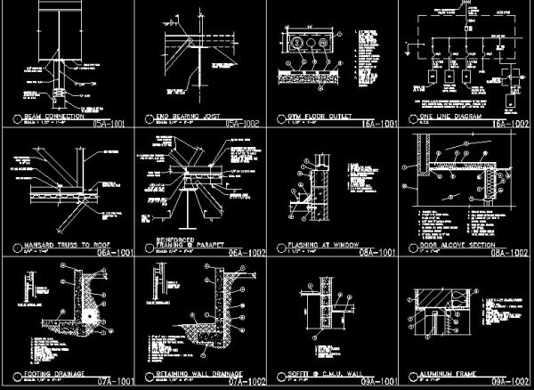 Architecture Details Drawings