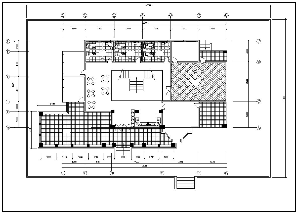 Casle plan,elevation,details drawings 